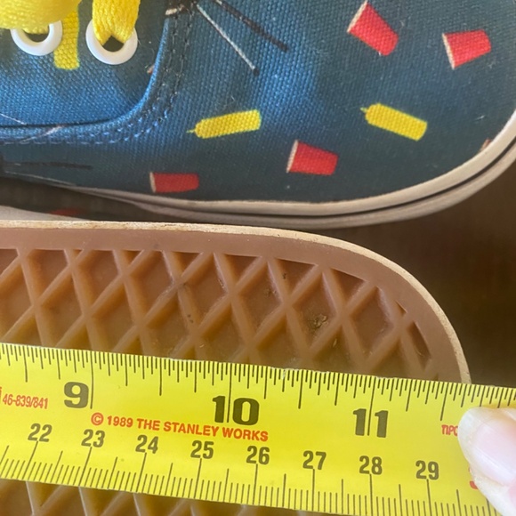 Vans Authentic Pool Vibes Cookout Summer BBQ Shoes Mens 11 Canvas Deck Shoes - Picture 12 of 12